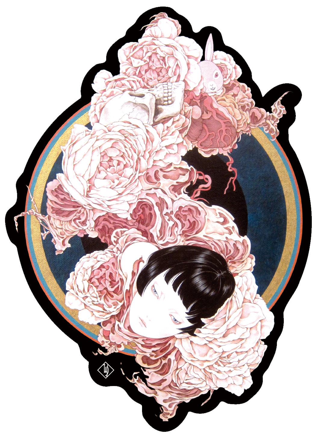 [Takato YAMAMOTO] 襤褸オリジナルステッカー 少女